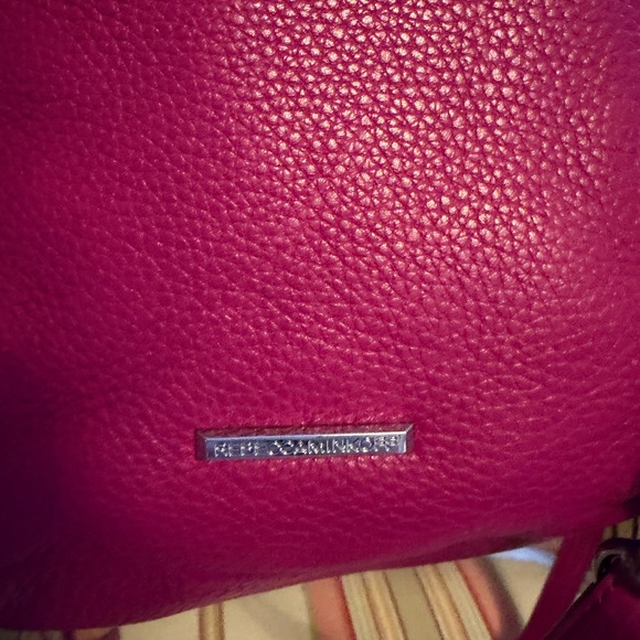 Rebecca Minkoff Always On Mini Backpack Fuchsia NWT - Picture 2 of 8